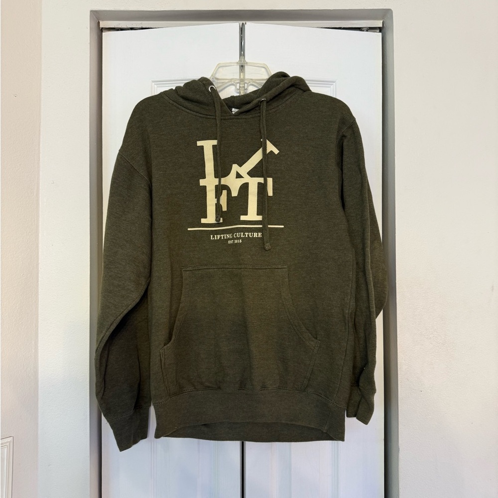 Lifting Culture Men’s Small Hoodie – Green